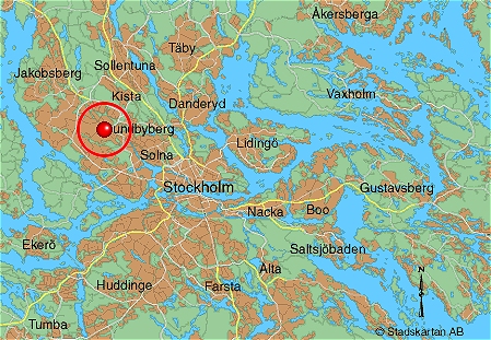 Karta ver Stockholm